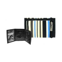 WLBLUE: Cloth Wallet Blue Stripes (1 Piece)