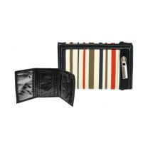 WLRED: Cloth Wallet Red Stripes (1 Piece)