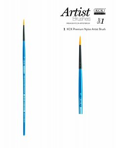 BR 568R-01: KCK Premium Artist Brushes-Round #01 (1 Piece)