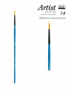 BR 568R-04: KCK Premium Artist Brushes-Round #04 (1 Piece)