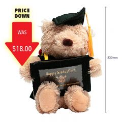 GRADUATION BEAR WITH PHOTO FRAME