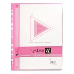 FI 1122RD: KCK System 11 Clear Book - Red (20 pockets)