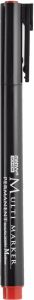 MA 2600M-RD: Marvy Multi Marker Medium - Red (1 Piece)