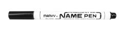 MA 888-BK: Marvy Nam Pen Permanent Ink Xylene/Toluene Free - Black (1 Piece)
