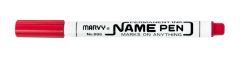 MA 888-RD: Marvy Nam Pen Permanent Ink Xylene/Toluene Free - Red (1 Piece)