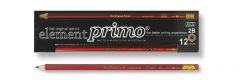 PE 4647: Element Primo Pencil with eraser "2B" (12 Pieces/Per Box)