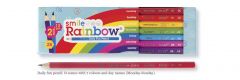 PE S400: Smile Rainbow Pencil "2B" (12 Pieces/Per Box)
