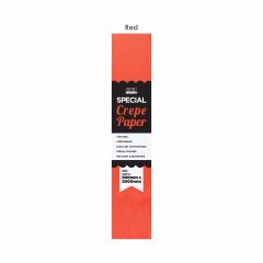 PP CP217-90: KCK Crepe Paper - Fluorescent Red (1 Piece)