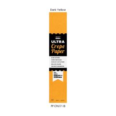 PP CP617-18: KCK Ultra Crepe Paper - Dark Yellow (1 Piece)