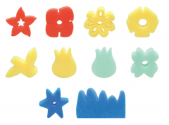 HC TL743: Hobby Craft Foam Stamp Garden (10 Pieces/Per Pack)