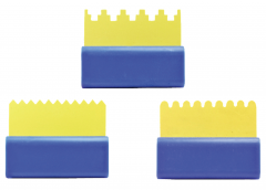 HC TL765: Hobby Craft Stucco Tools (3 Pieces/Per Pack)