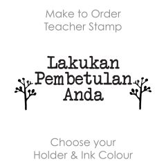 SPM025: Teacher Stamp Malay