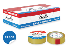 TP PF050-10: Panfix Self-adhesive Tape 1/2''  (16 Pieces/Per Box)