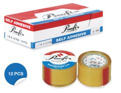 TP PF100-10: Panfix Self-adhesive Tape 1'' (12 Pieces/Per Box)