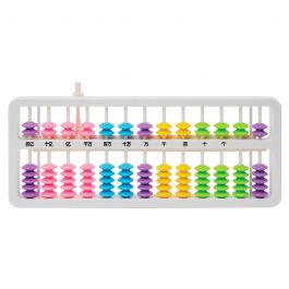 Plastic Abacus With Reset Lever