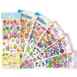 ASSORTED 3-IN-1 STICKER SET 6’S