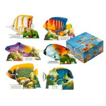 PLASTIC 3D PUZZLE - FISHES