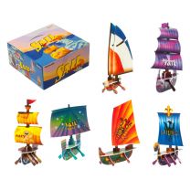 PLASTIC 3D PUZZLE - SAILS