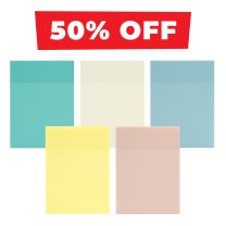 P.E.T STICKY MEMO PAD- COLOURS 24'S