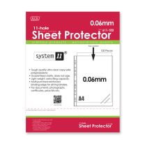 KCK A4 Sheet Protector - 611-100 (100 Pieces/Per Pack)