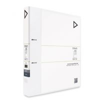 KCK Play 2D-Ring File with Front View Pocket - Clear (1 Piece)