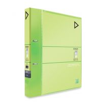 KCK Play 2D-Ring File with Front View Pocket - Lime (1 Piece)