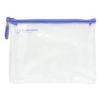 Play: Clear + Mesh Bag A4 - Lilac (1 Piece)