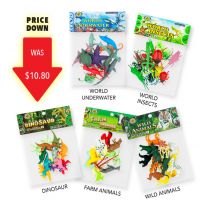 ASSORTED ANIMAL PIECES 5’S
