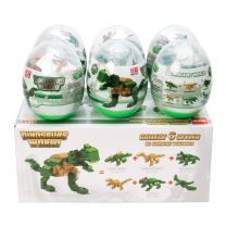 BUILDING BRICKS- DINOSAUR 6'S