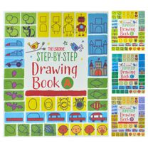DRAW4: Step-by-Step Drawing Book A-D (4 Booklet/Per Pack)