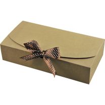 GBBOX-L: Gift Box "L" Ribbon included/Flat Pack (5 Pieces/Per Pack)