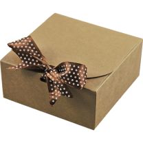 GBBOX-S: Gift Box "S" 5's Ribbon included / Flat Pack