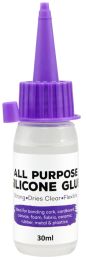 KCK Clear Silicone Glue- 30ml (1 bottle)