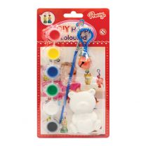 COLOUR YOUR KEYCHAIN- BEAR 10'S