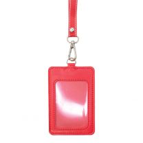 ID TAG WITH LANDYARD- RED 10'S