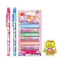 JOINT PENCIL + REFILL + ERASER 10'S