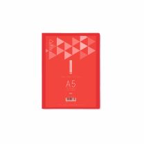 KCK A5 Midtone Clear Book - Red (1 Piece)