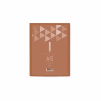 KCK A5 Midtone Clear Book - Toffee  (1 Piece)