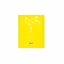 KCK A5 Midtone Clear Book - Yellow (1 Piece)
