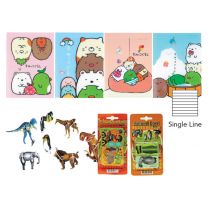 CARTOON NOTEBOOK + 3D PUZZLE SET 12’S