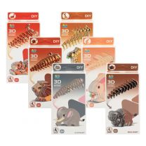 STICKER 3D PUZZLE- ANIMAL 6'S