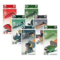 STICKER 3D PUZZLE- DINOSAUR 6'S