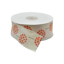RB DF077-0150-C005: KCK Ribbon Roll - Flower (1 Roll)