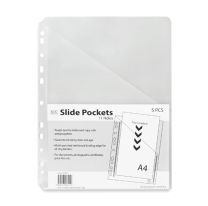 KCK A4 Slide Pockets - RF201R-5 (5 Pieces/Per Pack)