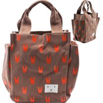 TTBROWN: Multi Compartment Tote Bag - Brown (1 Piece)