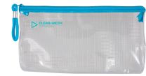 Play: Clear Mesh Bag A5.8 - Soft Blue (1 Piece)