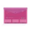 FI 9005FU: KCK Play Single Button Bag File - Fuchsia (1 Piece)