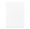 FI A310SWT: KCK Play Transparent/Solid L-Shape Folder - Solid White (12 Pieces/Per Pack)